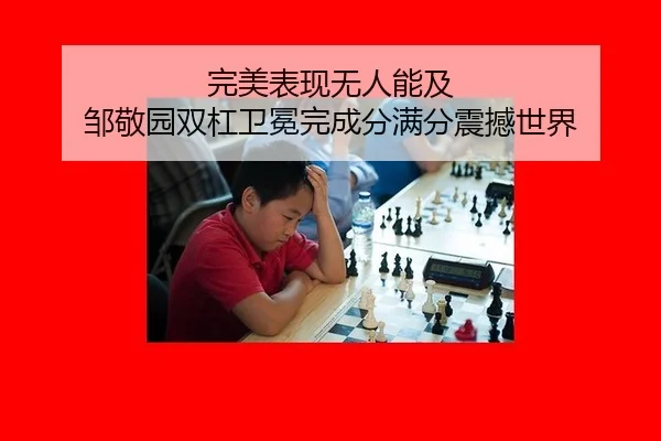完美表现无人能及 邹敬园双杠卫冕完成分满分震撼世界